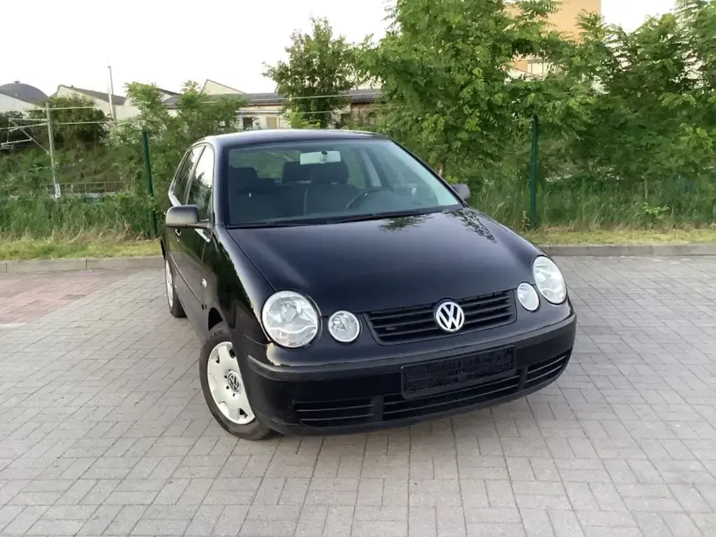 Gebraucht VW Polo 64 PS (47 kW) 2004 Schwarz Kleinwagen