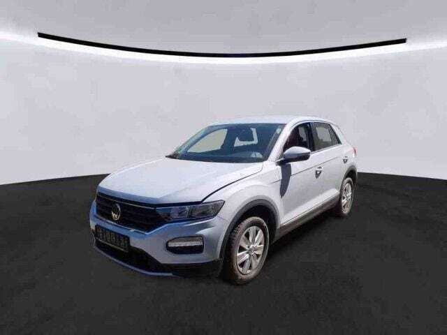 White silver metallic Gebraucht 2021 VW T-Roc Style SUV | 27.930 € (Superpreis) - Bild 1/4