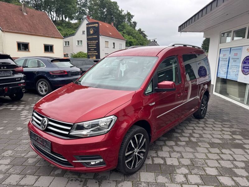 Rot Gebraucht 2016 VW Caddy Maxi Van / Kleinbus | 13.990 € (Superpreis) - Bild 1/4