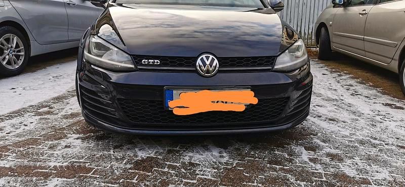 Gebraucht VW Golf VII GTD 184 PS (135 kW) 2015 Schwarz Kleinwagen