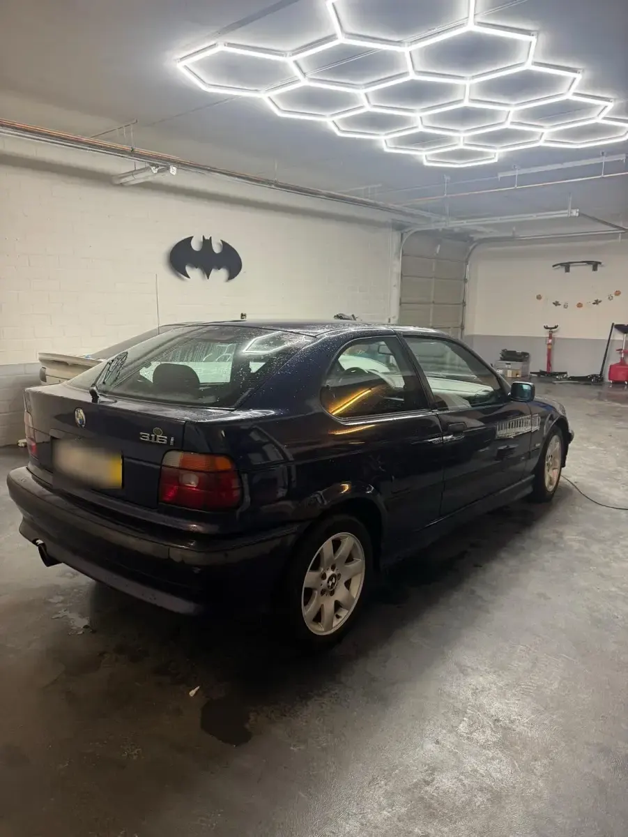 Gebraucht BMW 316 Compact 105 PS (77 kW) 2000 Blau Kleinwagen