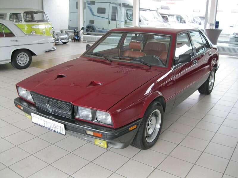 Rot Gebraucht 1986 Maserati Biturbo Limousine | 10.999 € - Bild 1/4