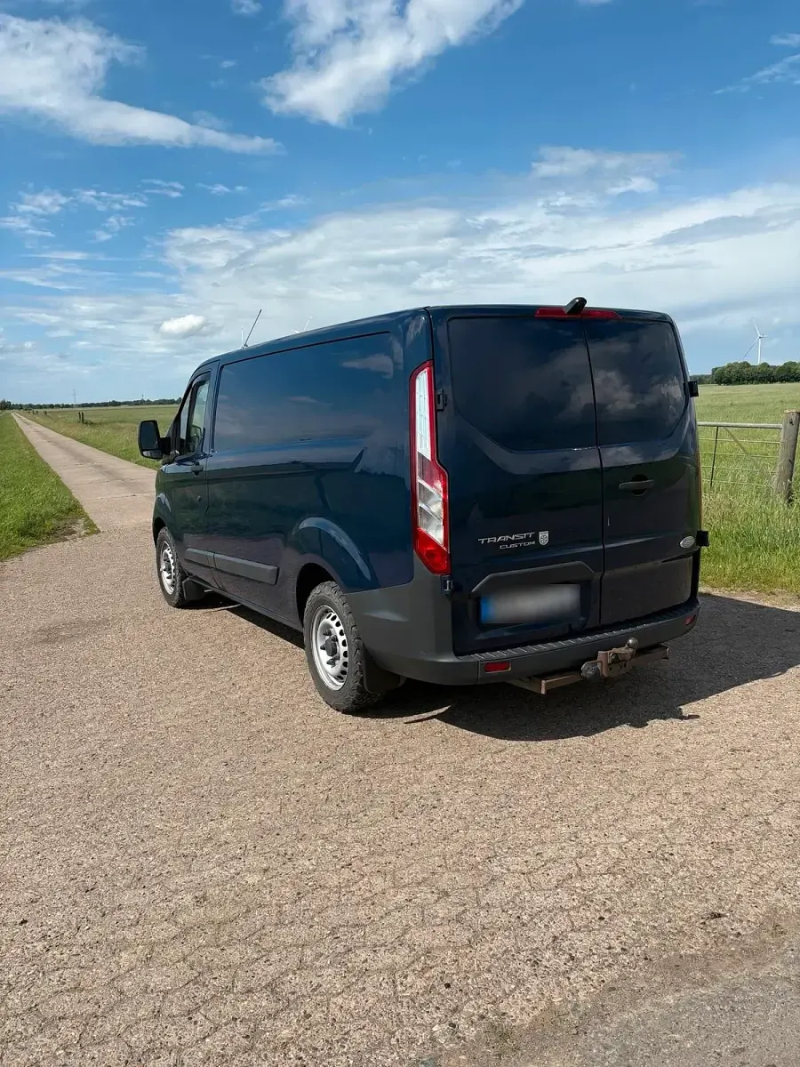 Gebraucht Ford Transit Custom 100 PS (73 kW) 2015 Blau Van / Kleinbus