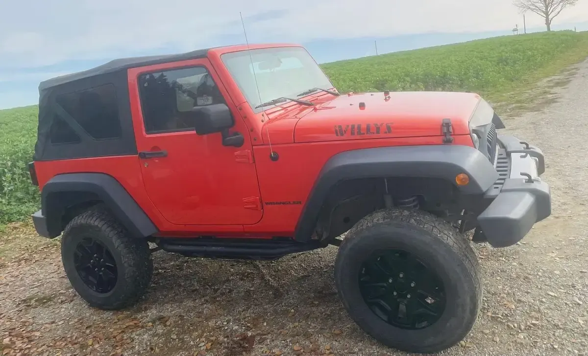 Gebraucht Jeep Wrangler 209 PS (153 kW) 2015 Orange SUV