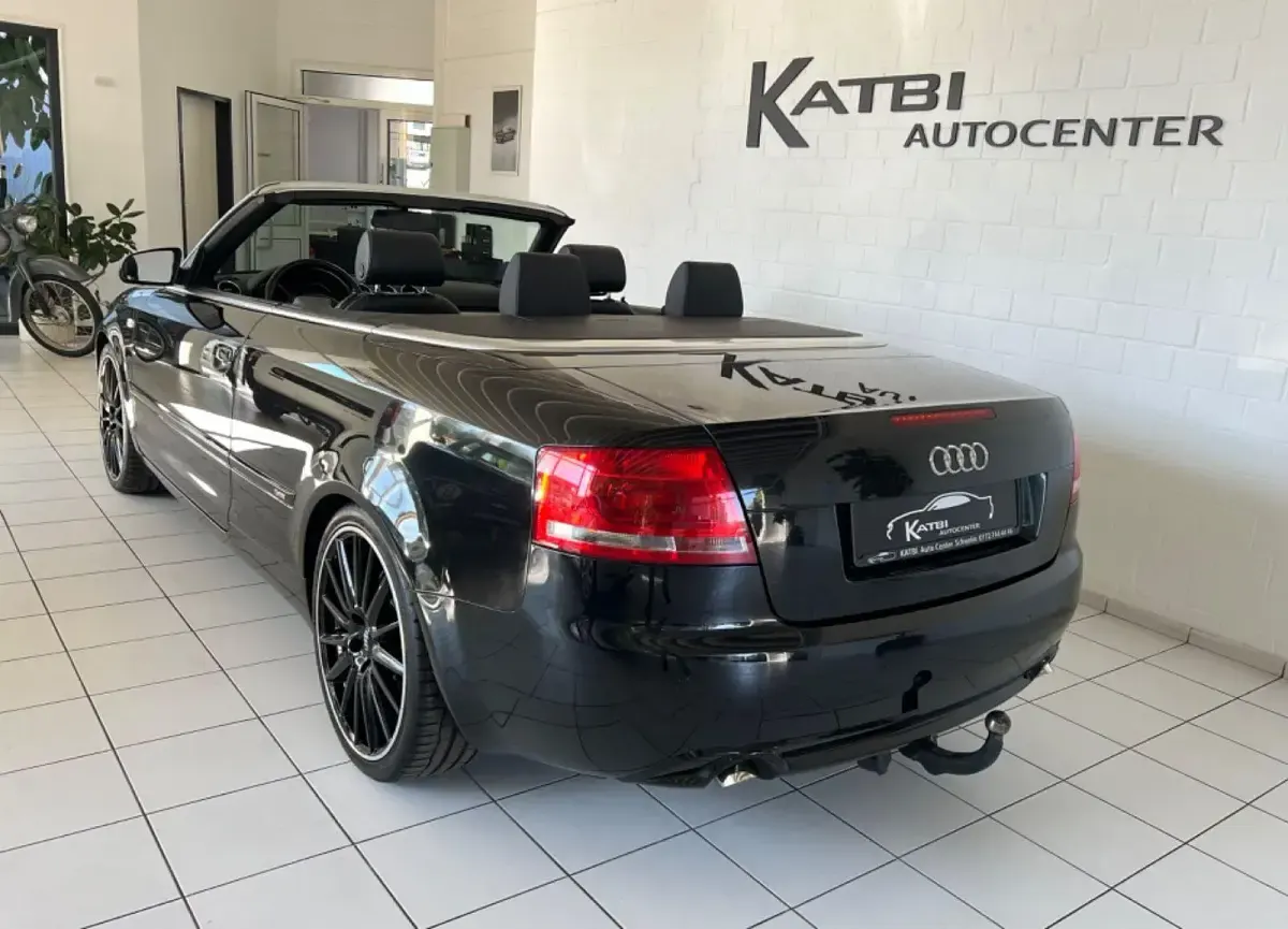 Gebraucht Audi A4 Cabriolet S-Line 232 PS (170 kW) 2007 Schwarz Cabrio