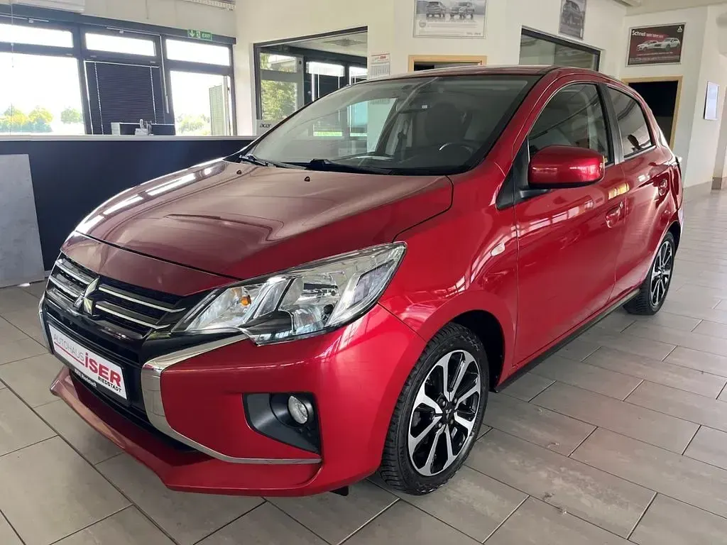 Gebraucht Mitsubishi Space Star Select+ 71 PS (52 kW) 2023 Rot Kleinwagen