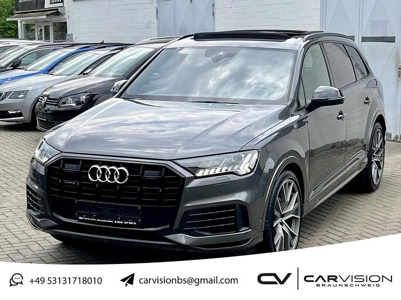 Samuraigrau metallic Gebraucht 2020 Audi Q7 S-Line SUV | 53.999 € (Guter Preis) - Bild 1/4