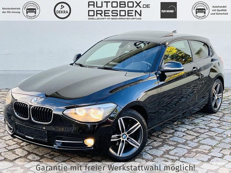 Schwarz ii Gebraucht 2013 BMW 116 Sport Line Kleinwagen | 8.690 € (Etwas zu teuer) - Bild 1/3