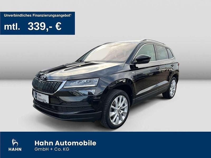 Schwarzmagic perleffekt met. Gebraucht 2022 Skoda Karoq Ambition SUV | 26.740 € (Fairer Preis) - Bild 1/3