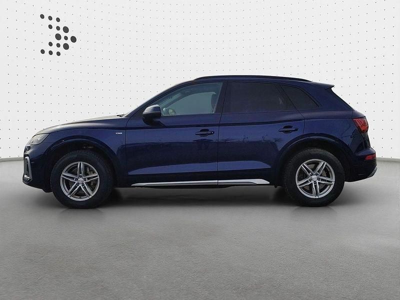 Gebraucht Audi Q5 S-Line 204 PS (150 kW) 2022 Navarrablau metallic SUV