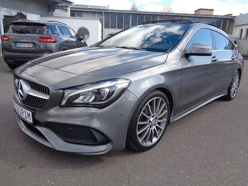 Grau Gebraucht 2017 Mercedes CLA200 Shooting Brake AMG line Kombi | 10.999 € (Fairer Preis) - Bild 1/4