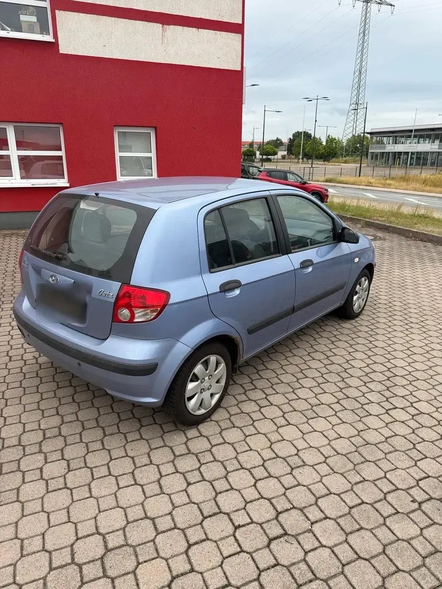 Gebraucht Hyundai Getz 63 PS (46 kW) 2004 Blau Kleinwagen