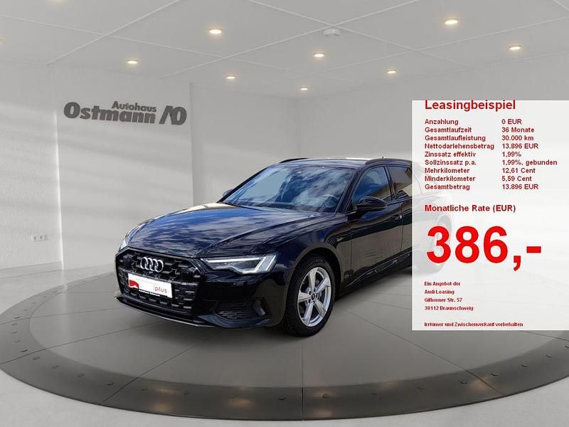 Mythosschwarz metallic Gebraucht 2024 Audi A6 Advanced Plus Kombi | 44.440 € (Guter Preis) - Bild 1/4