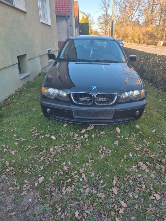 Schwarz Gebraucht 2002 BMW 316 Sport Line Limousine | 1.850 € (Guter Preis) - Bild 1/4