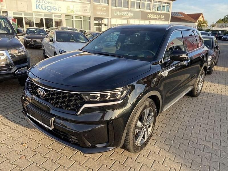 Schwarz Gebraucht 2021 Kia Sorento Platinum SUV | 48.990 € - Bild 1/4