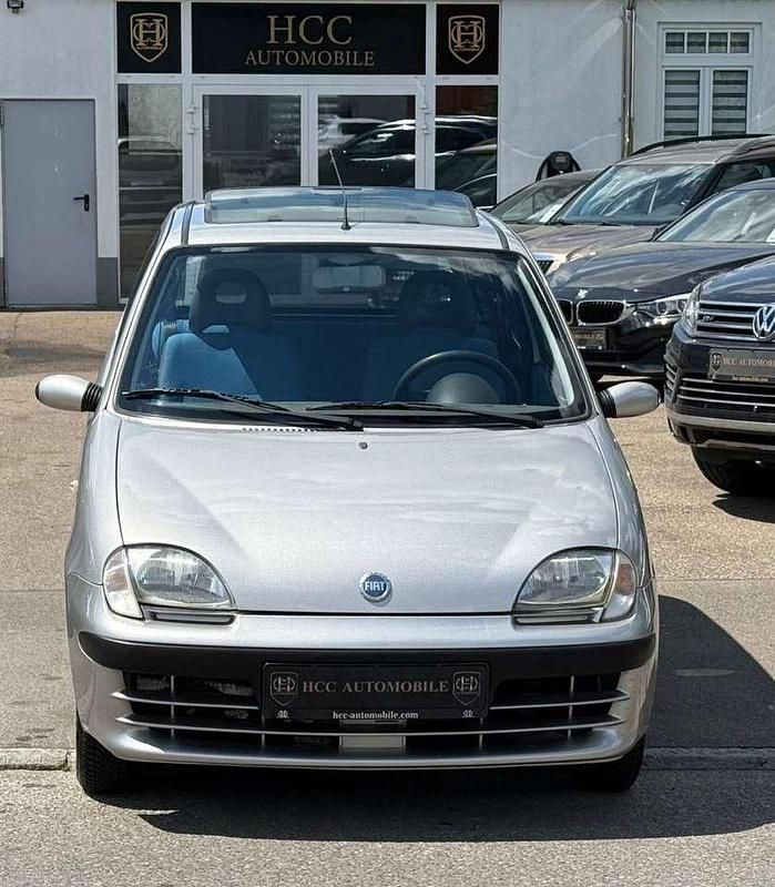 Silber Gebraucht 2001 Fiat Seicento Kleinwagen | 1.444 € (Fairer Preis) - Bild 1/4