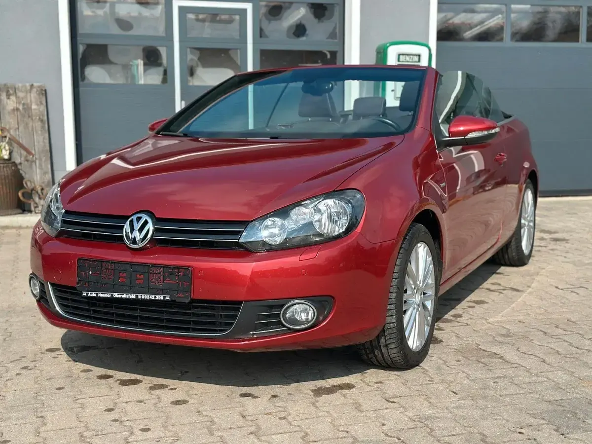 Gebraucht VW Golf Cabriolet Cup 122 PS (89 kW) 2014 Rot Cabrio