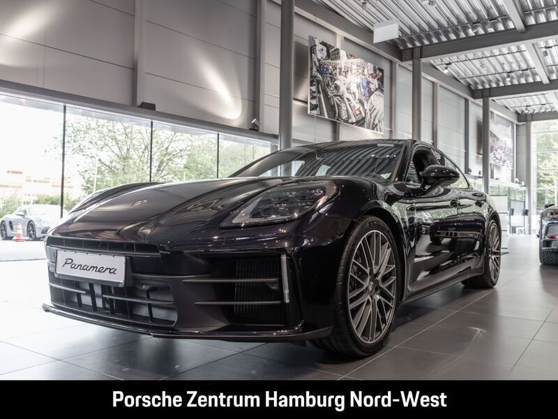 Tiefschwarzmetallic Gebraucht 2024 Porsche Panamera 4 Limousine | 127.900 € - Bild 1/4