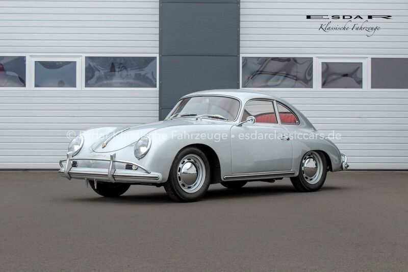 Silbermetall 5706a Gebraucht 1959 Porsche 356 Coupé | 119.000 € - Bild 1/4