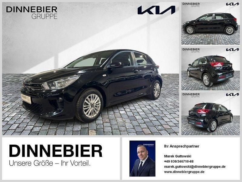 Gebraucht Kia Rio Edition 7 99 PS (72 kW) 2018 Schwarz (metallic) Limousine
