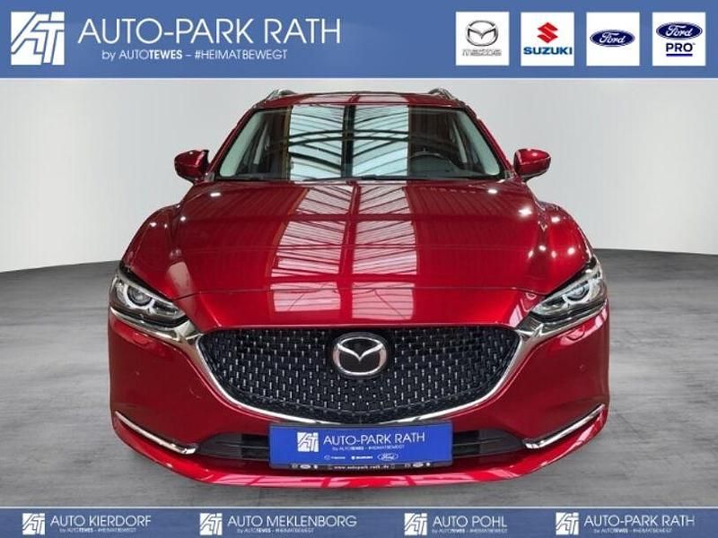Gebraucht Mazda 6 Sports-Line 194 PS (142 kW) 2022 Soul red crystal (rot) Kombi