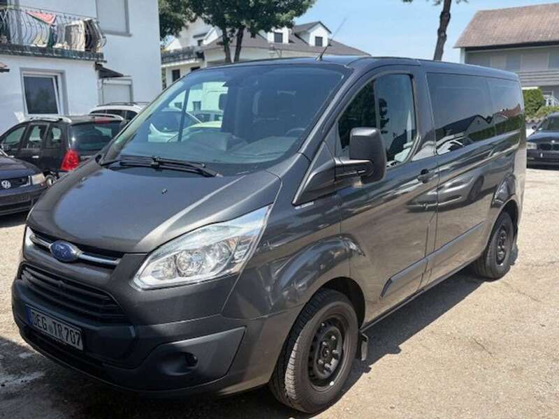 Magneticgrau (metallic) Gebraucht 2016 Ford Transit Custom Trend Kombi | 10.700 € (Teuer) - Bild 1/4