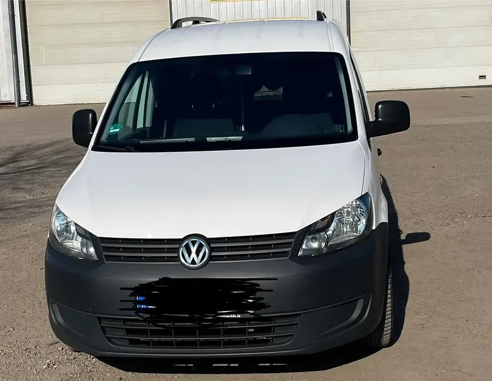 Gebraucht VW Caddy 102 PS (75 kW) 2014 Weiß Van / Kleinbus