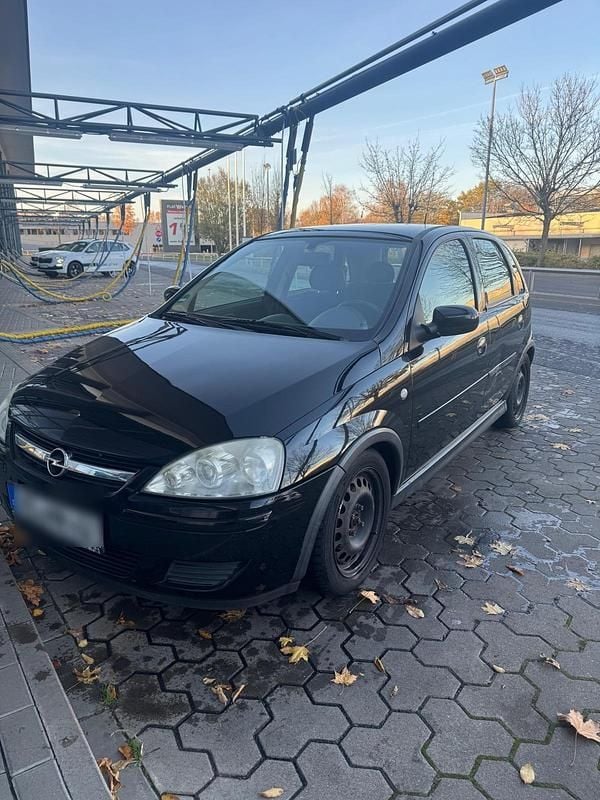 Schwarz Gebraucht 2005 Opel Corsa Kleinwagen | 599 € (Guter Preis) - Bild 1/4