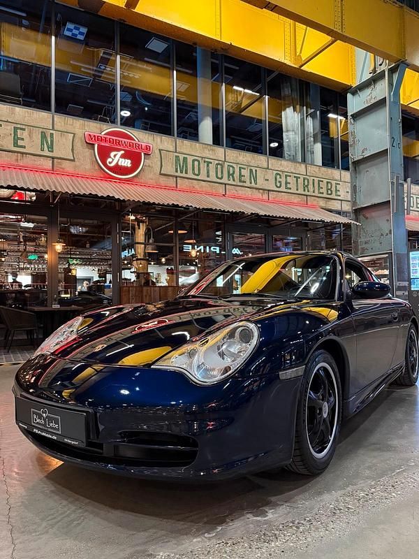 Gebraucht Porsche 996 320 PS (235 kW) 2003 Blau Cabrio