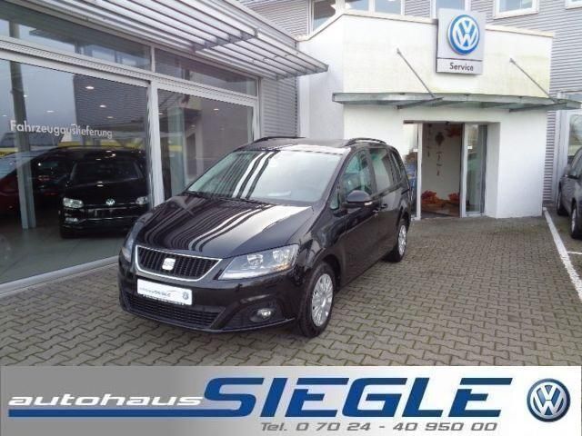 Schwarz metallic Gebraucht 2013 Seat Alhambra Ecomotive Van / Kleinbus | 17.490 € - Bild 1/4