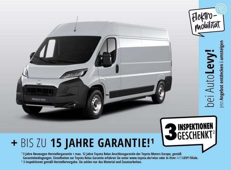 Icy white Neu 2024 Toyota Proace Van | 55.199 € (Teuer) - Bild 1/4
