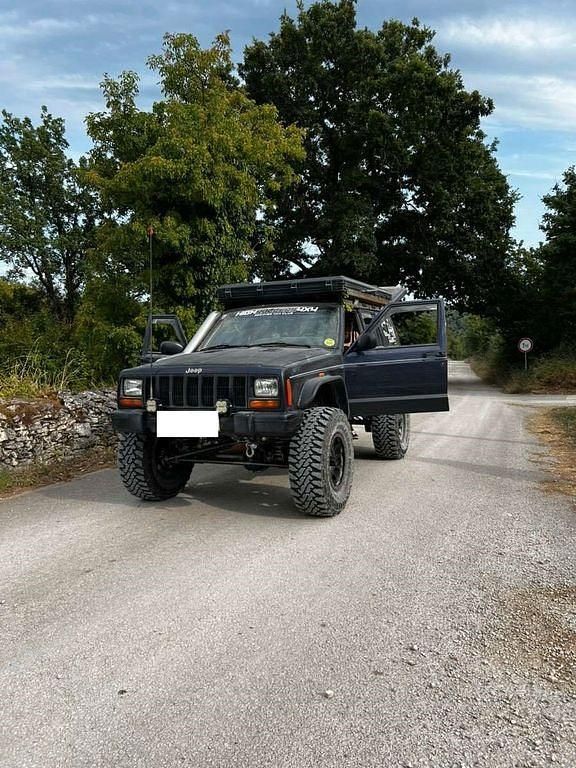 Gebraucht Jeep Cherokee Limited 116 PS (85 kW) 2000 Blau SUV