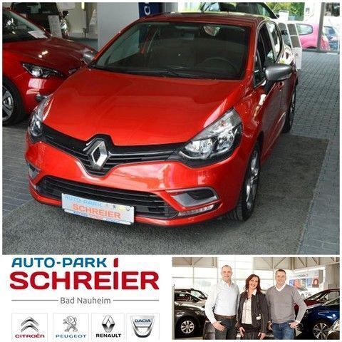 Rot metallic Gebraucht 2017 Renault Clio IV LIMITED Limousine | 14.996 € - Bild 1/4