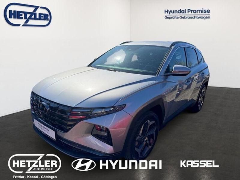 Shimmering silver / met Gebraucht 2022 Hyundai Tucson Trend SUV | 29.990 € (Fairer Preis) - Bild 1/4