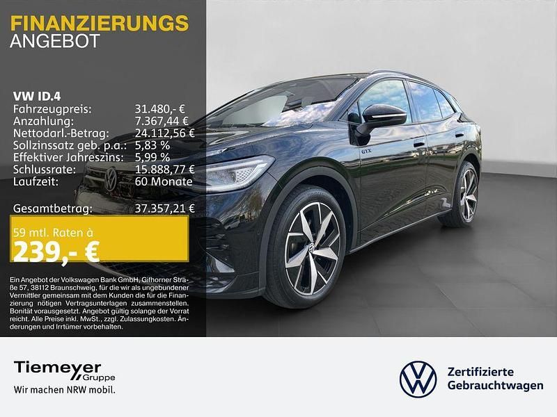 Schwarz Gebraucht 2023 VW ID.4 GTX SUV | 31.480 € (Guter Preis) - Bild 1/4