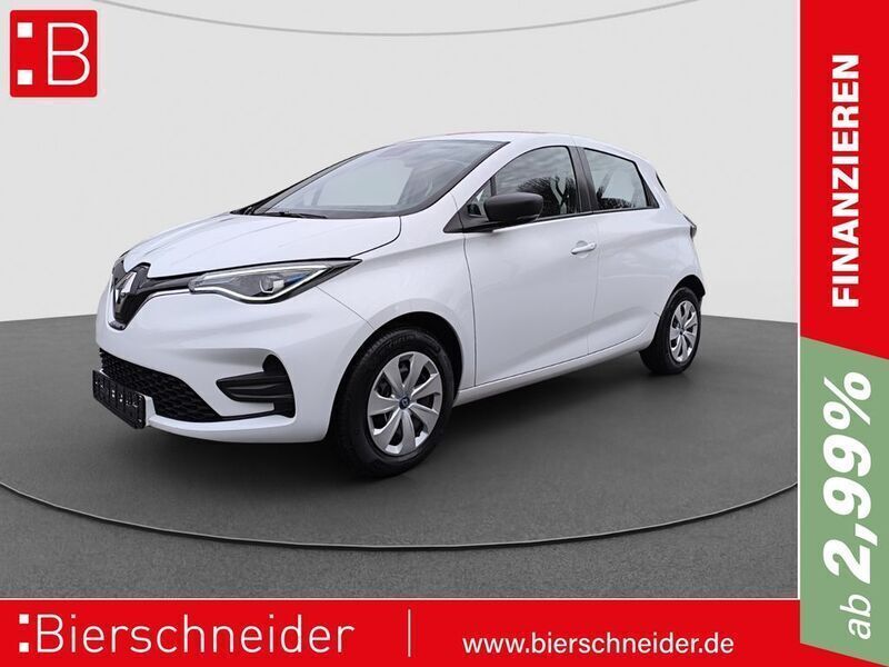 Weiss Gebraucht 2021 Renault Zoe Life Kleinwagen | 11.990 € (Guter Preis) - Bild 1/4