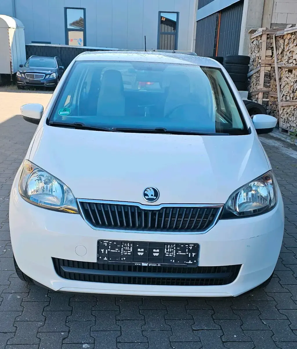 Gebraucht Skoda Citigo 60 PS (44 kW) 2015 Weiß Kleinwagen