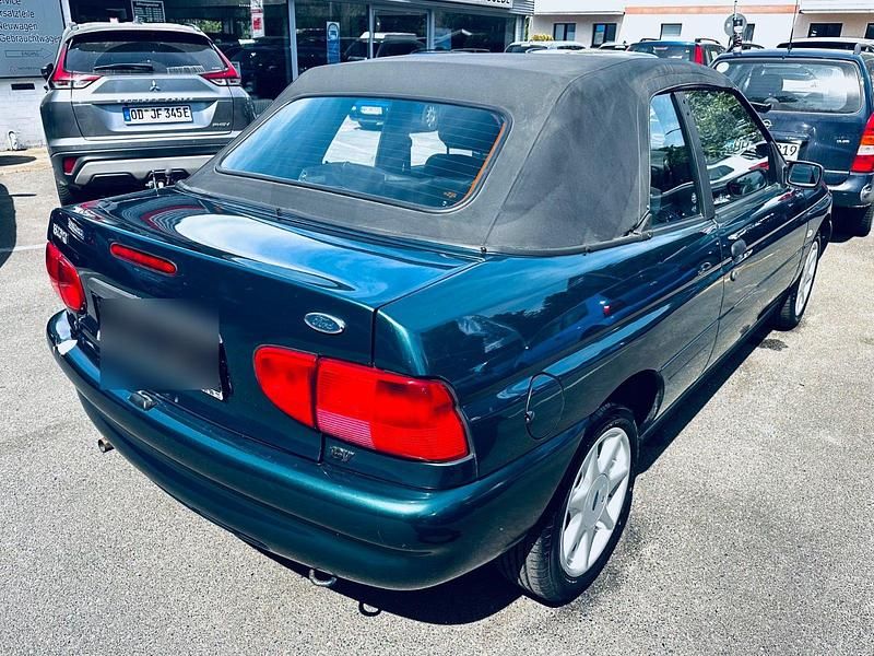 Gebraucht Ford Escort Cabriolet 90 PS (66 kW) 1997 Grün Cabrio