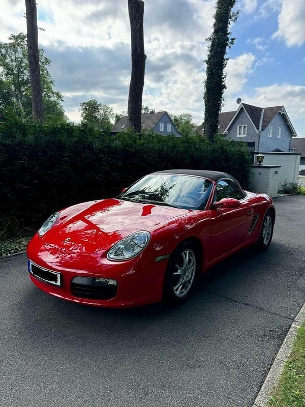 Rot Gebraucht 2007 Porsche Boxster Cabrio | 29.900 € (Fairer Preis) - Bild 1/4