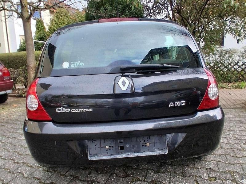 Gebraucht Renault Clio II Authentique 75 PS (55 kW) 2007 Schwarz Limousine
