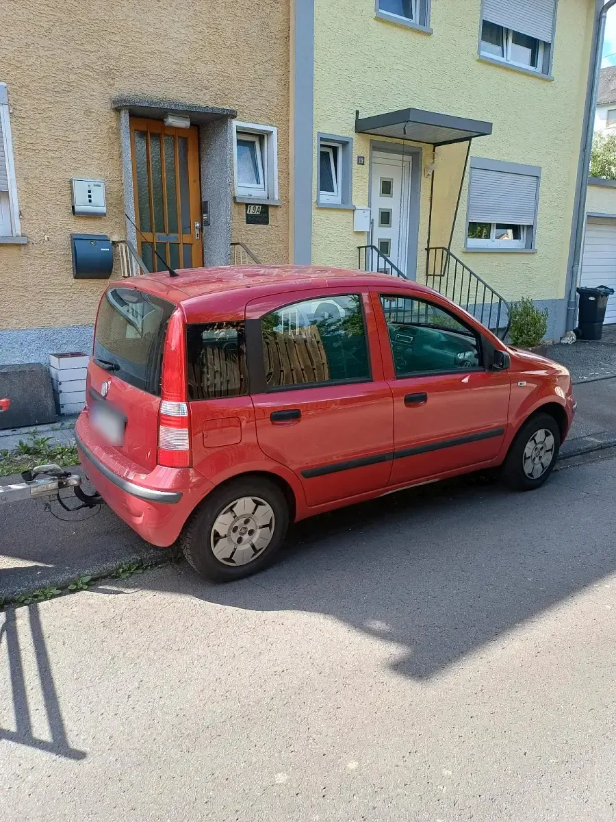 Gebraucht Fiat Panda 54 PS (39 kW) 2008 Rot Kleinwagen