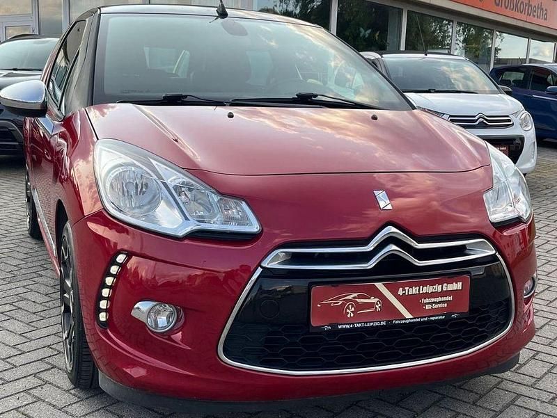 Rot Gebraucht 2013 Citroën DS3 Cabriolet So Chic Cabrio | 4.900 € (Guter Preis) - Bild 1/4