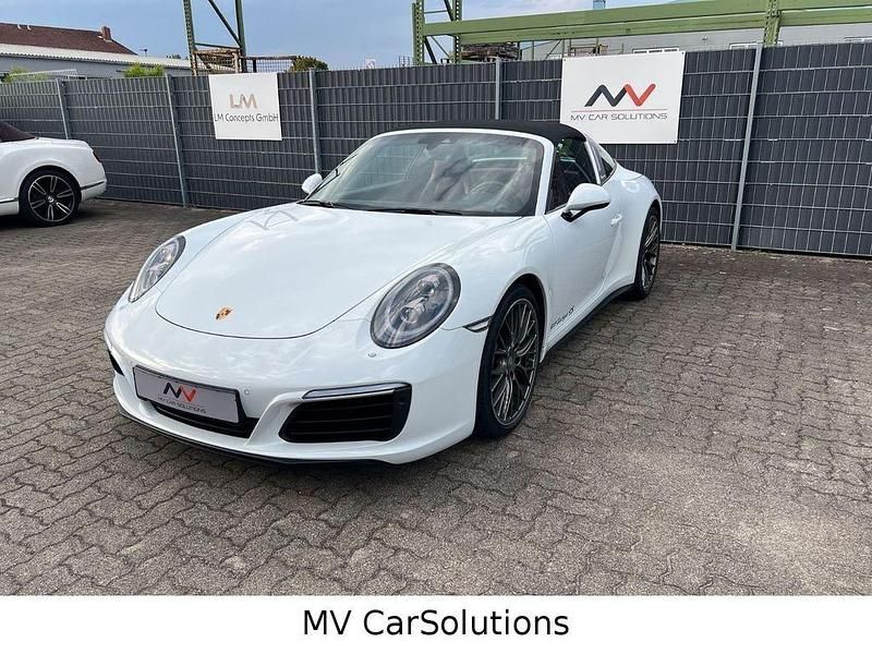 Weiß Gebraucht 2016 Porsche 911 Targa 4S Cabrio | 109.800 € - Bild 1/4