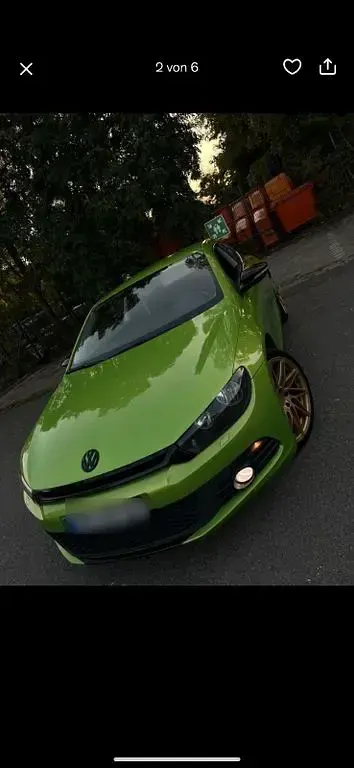 Używany VW Scirocco 122 KM (89 kW) 2009 Zielony Coupe