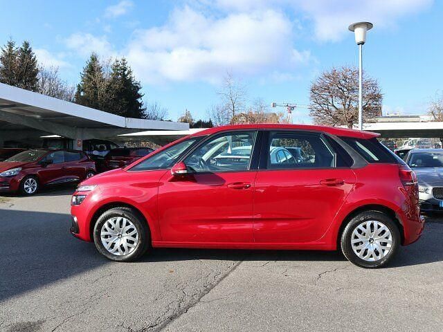 Gebraucht Citroën C4 Picasso Feel 131 PS (96 kW) 2017 Rot rubi Van / Kleinbus