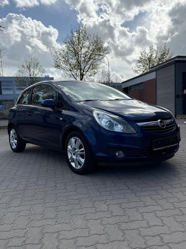 Gebraucht Opel Corsa 80 PS (58 kW) 2008 Blau Kleinwagen