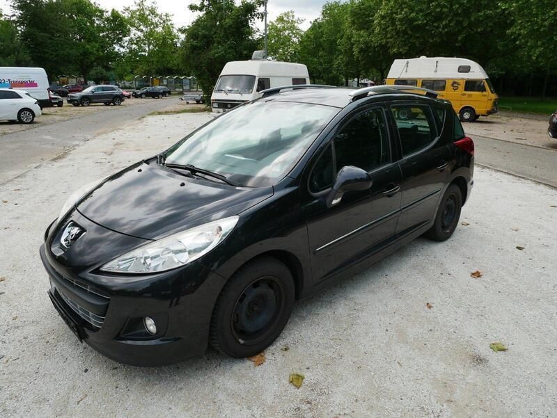 Schwarz Gebraucht 2012 Peugeot 207 Kombi | 1.250 € (Superpreis) - Bild 1/4