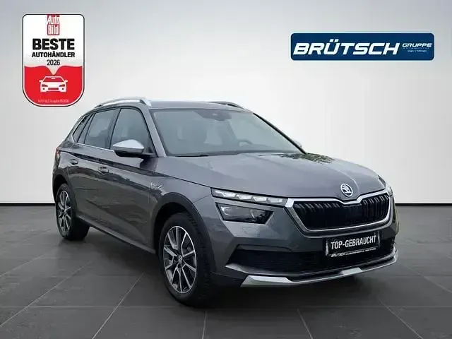 Gebraucht Skoda Kamiq ScoutLine 150 PS (110 kW) 2022 Graphitegrau SUV