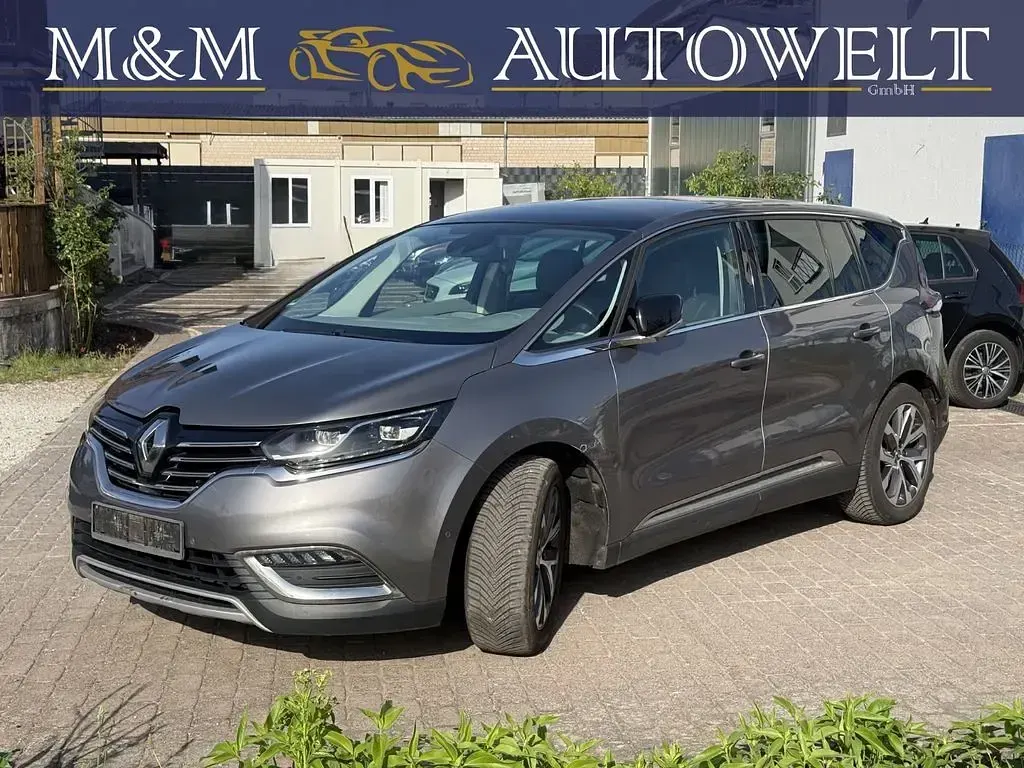 Gebraucht Renault Espace Intens 160 PS (117 kW) 2015 Grau cassiopee Van / Kleinbus