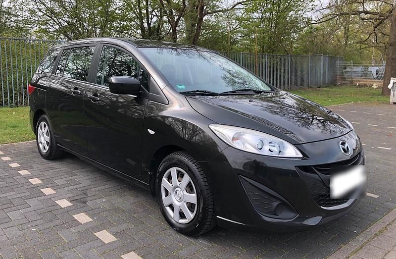 Gebraucht Mazda 5 116 PS (85 kW) 2012 Schwarz Van / Kleinbus